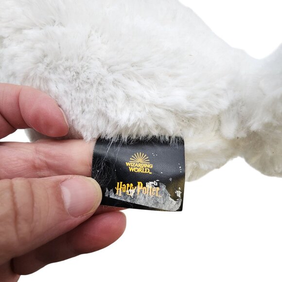 Harry Potter Hedwig Plush Toy 10" Wizarding World Snowy Owl - Picture 4 of 4